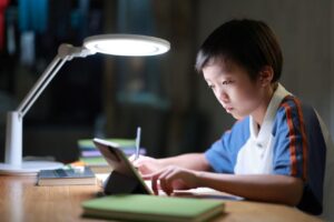 Give your child a successful safe space to work.